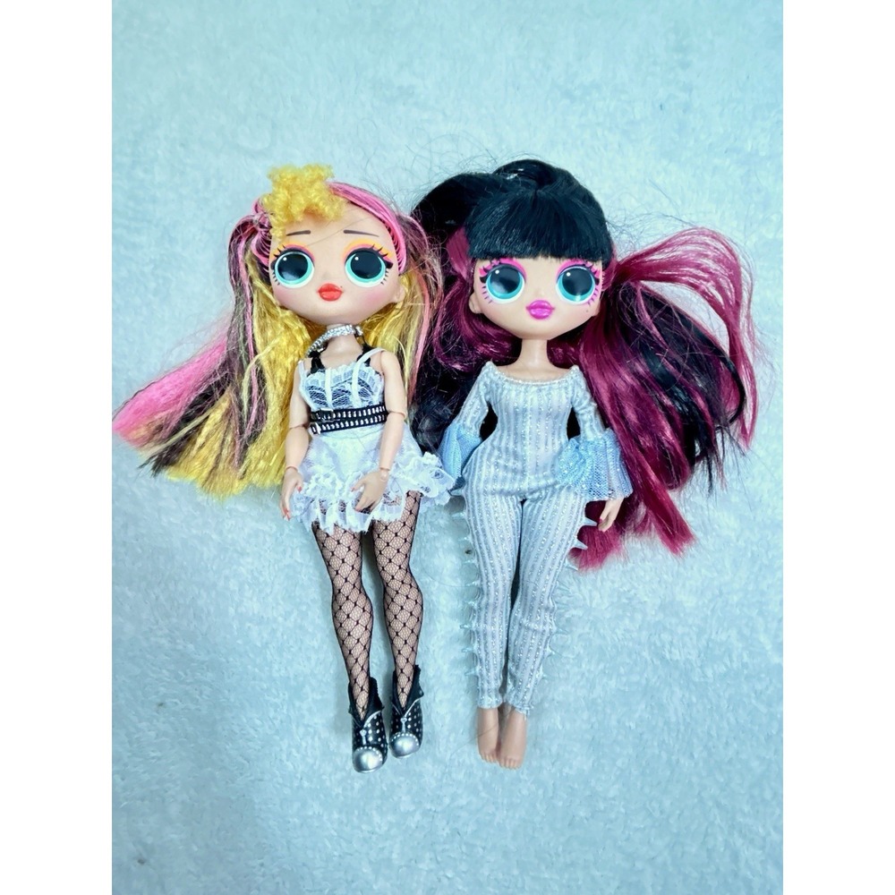 LOL SURPRISE OMG 9" Dolls Lot Of 2 With Clothes